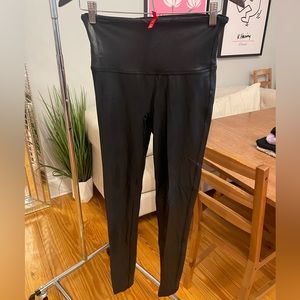 SPANX Faux Leather Leggings